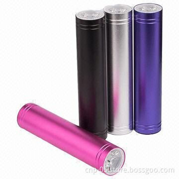 2,200mAh Fashionable Chargers with Aluminum Housing, Long Standby Time, Different Colors Available